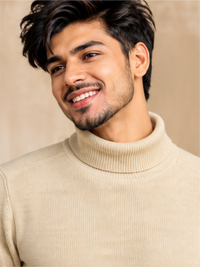 Comfort Turtle Neck Slim Fit Pullover