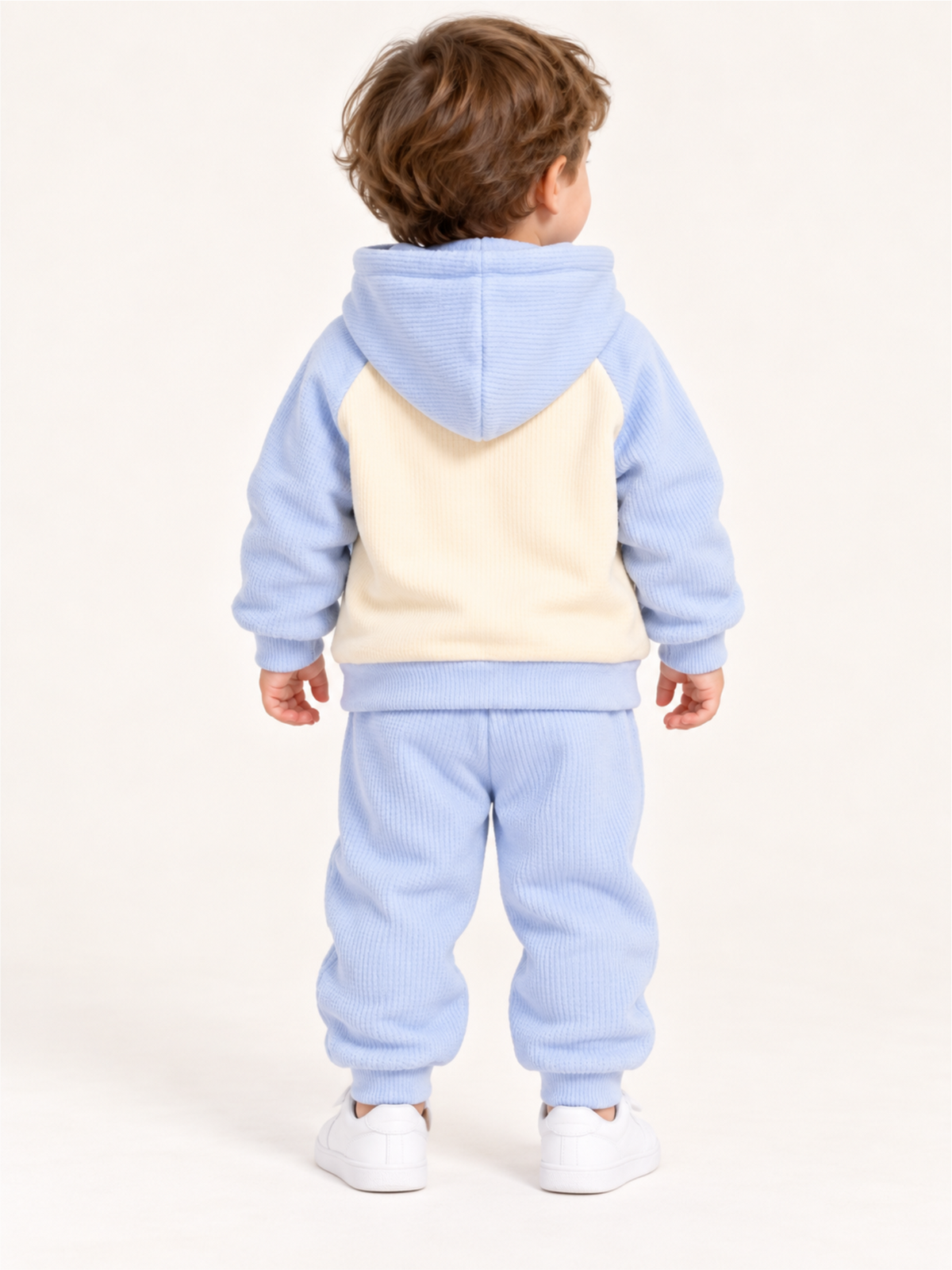 Baby Plush Feel Hooded Winter Set for Boys & Girls