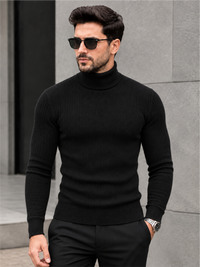 Comfort Turtle Neck Slim Fit Pullover