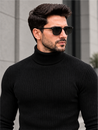 Comfort Turtle Neck Slim Fit Pullover