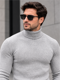 Comfort Turtle Neck Slim Fit Pullover