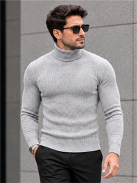 Comfort Turtle Neck Slim Fit Pullover