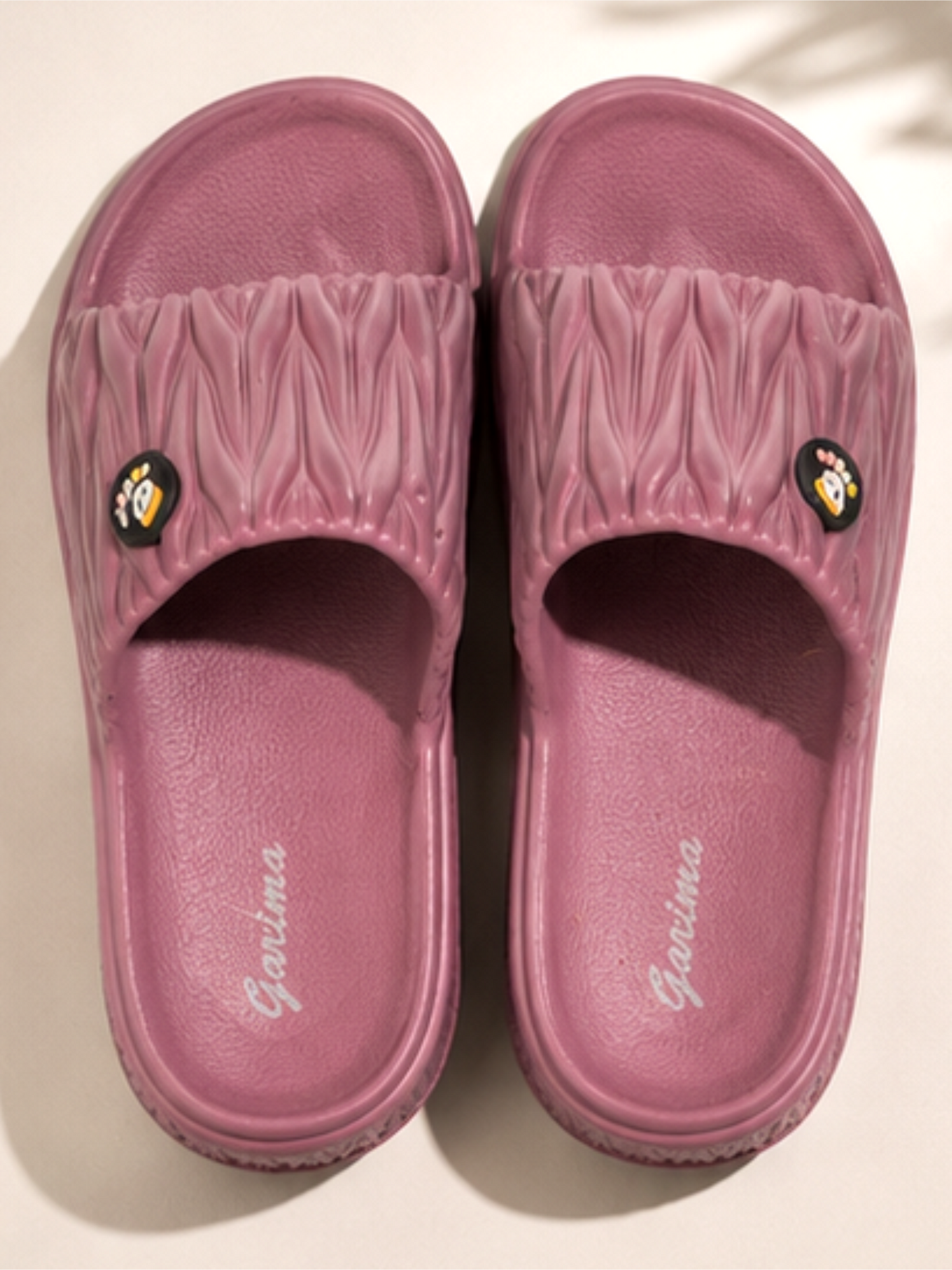 Groviano Flip Flops Soft Comfortable Sliders Slippers, Purple