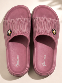 Groviano Flip Flops Soft Comfortable Sliders Slippers, Purple