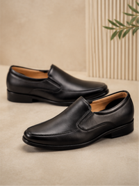 Groviano Slip On Loafer Formal Shoes for Men, Black