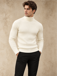 Comfort Turtle Neck Slim Fit Pullover