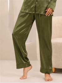 Silky Soft Satin Night Suit with Comfortable Pyjama
