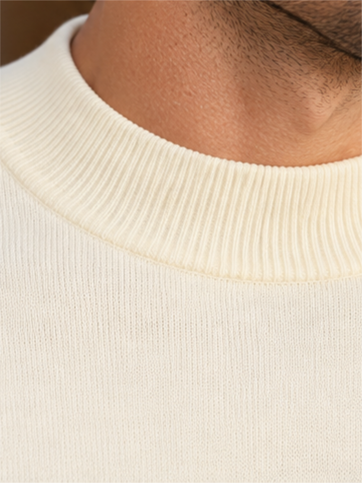 Refined Crew Neck Winter Pullover