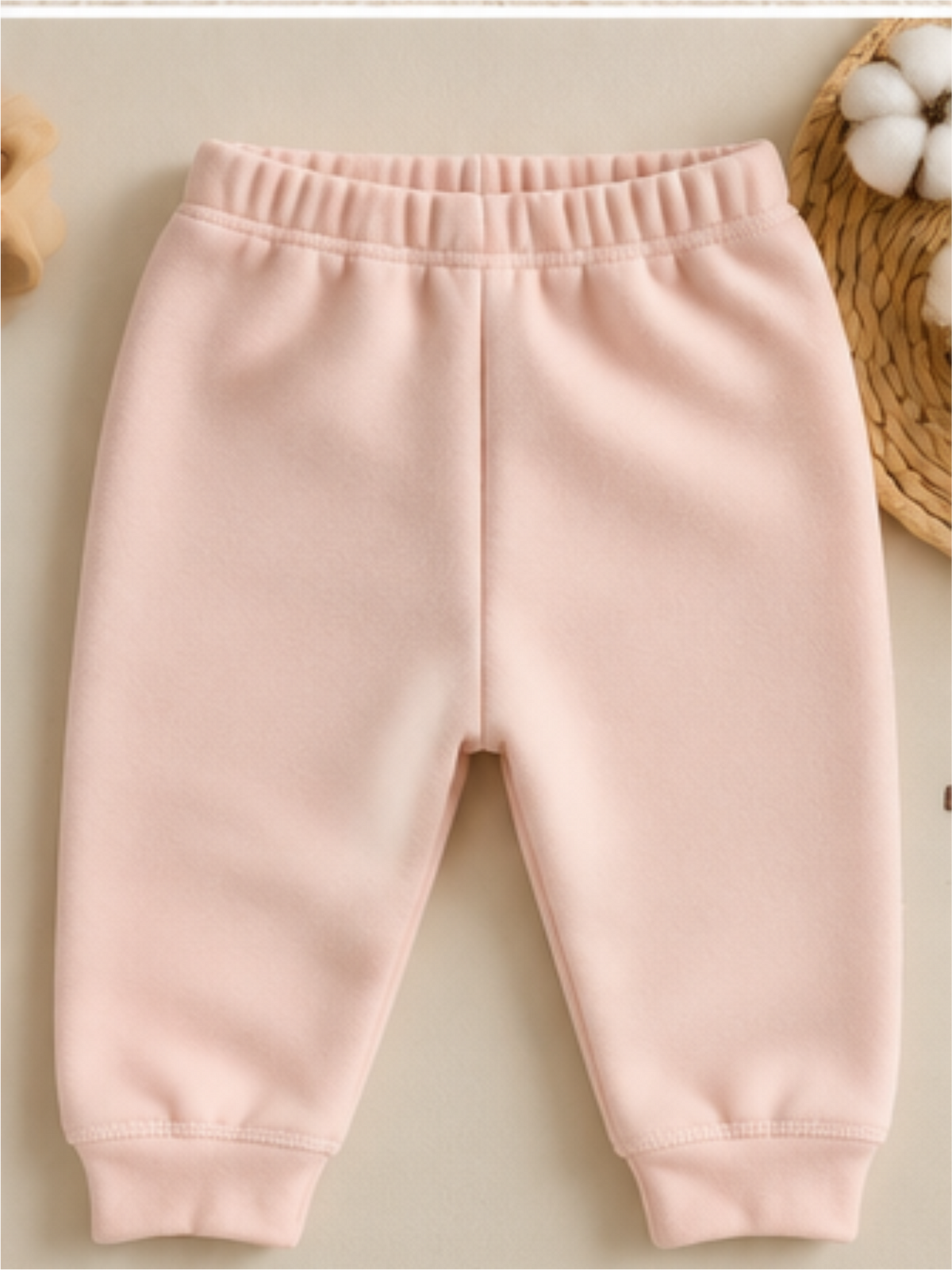 Infant Soft Winter Jacket Set with Matching Pants