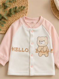 Infant Soft Winter Jacket Set with Matching Pants