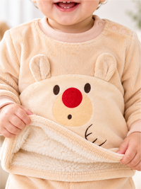Unisex Baby Soft Winter Lounge Set with Cute Design