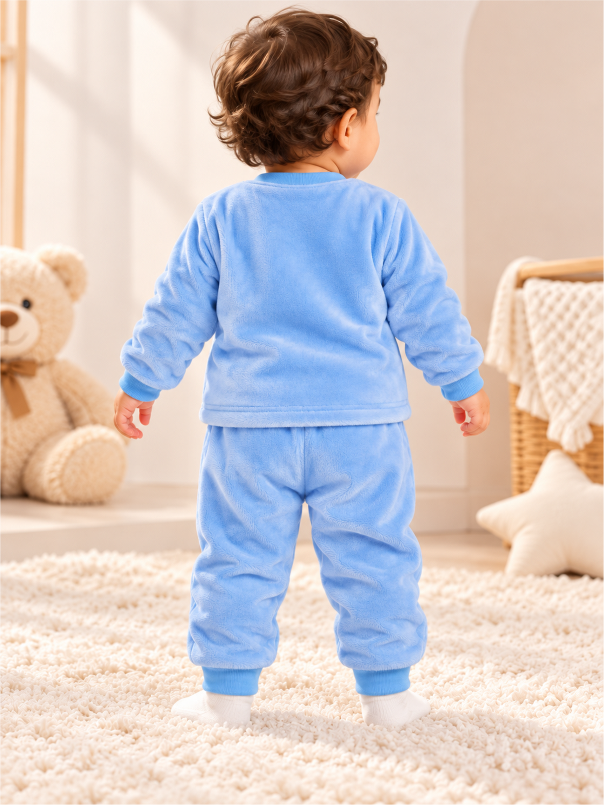 Unisex Baby Soft Winter Lounge Set with Cute Design