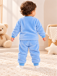 Unisex Baby Soft Winter Lounge Set with Cute Design