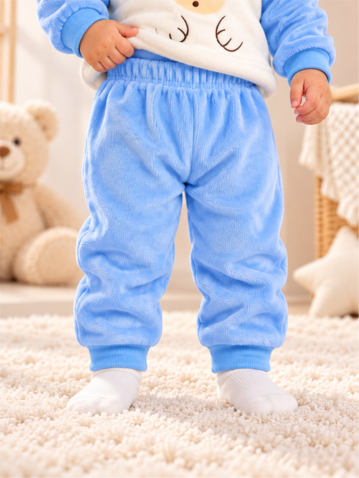 Unisex Baby Soft Winter Lounge Set with Cute Design